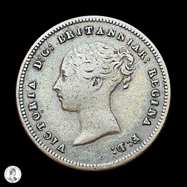 012445a Reino Unido 1843 ½ Farthing