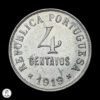 Portugal 1919 4 Centavos