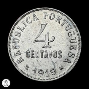 Portugal 1919 4 Centavos
