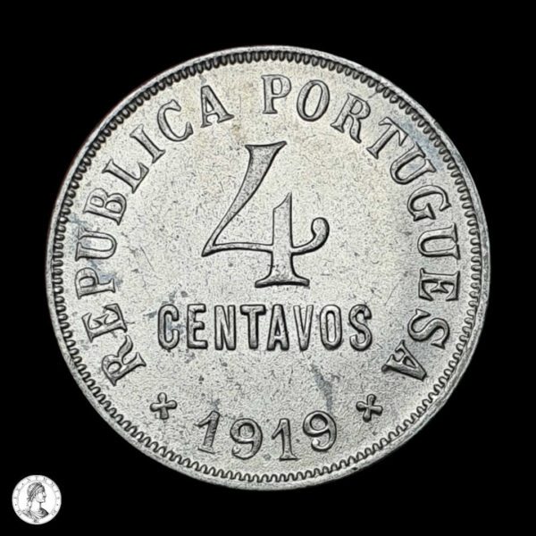 Portugal 1919 4 Centavos