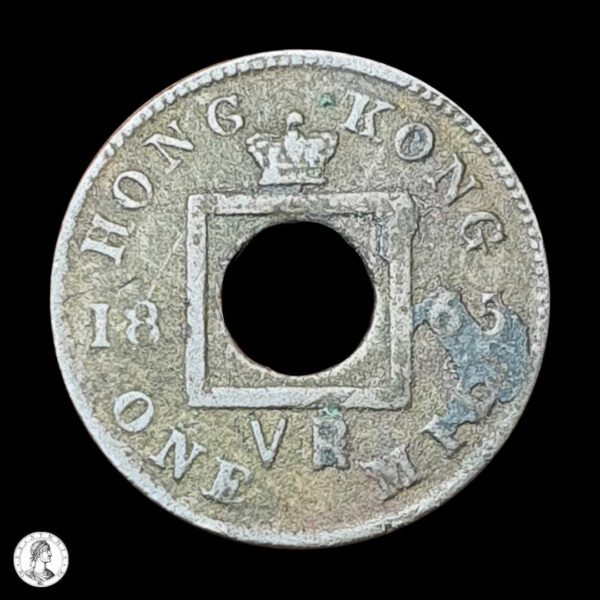Hong Kong 1865 1 mil