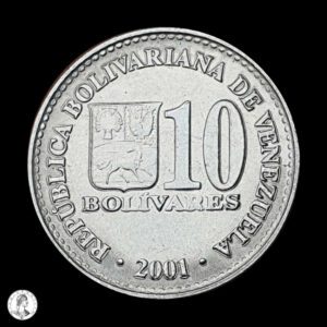 Venezuela 2001 10 Bolívares