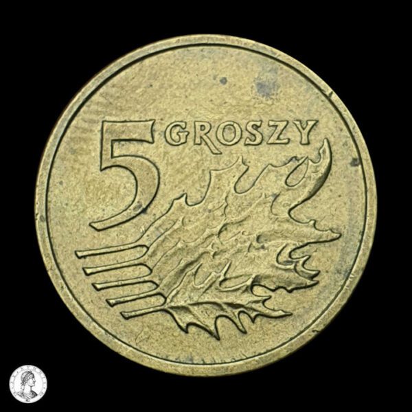 002010r Polonia 2001 5 Groszy