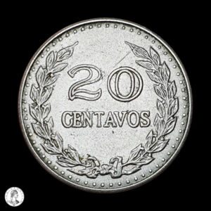 Colombia 1971 20 Centavos