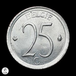 Bélgica 1964 25 Céntimos