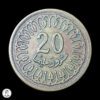 Túnez Ah 1403 (1983) 20 Millimes