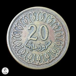 Túnez Ah 1403 (1983) 20 Millimes