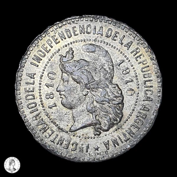 012472a República Argentina 1910 20 Centavos