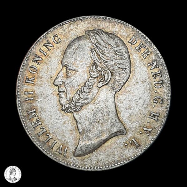012476a Países Bajos 1847 2 1/2 Florines