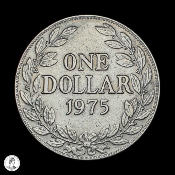012477r Liberia 1975 1 Dólar