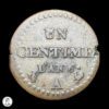 Francia L'An6 (1797) A - 1 Céntimo