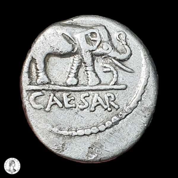 012633a República Romana Período Imperatorio Julio César (49-44 a.C.) Denario
