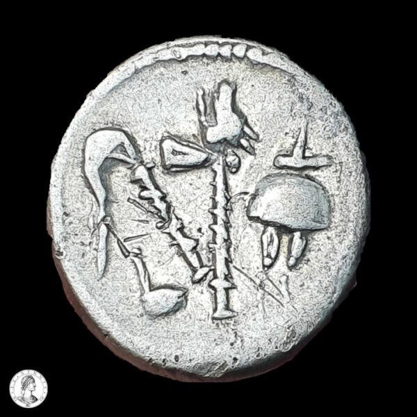 012633r República Romana Período Imperatorio Julio César (49-44 a.C.) Denario