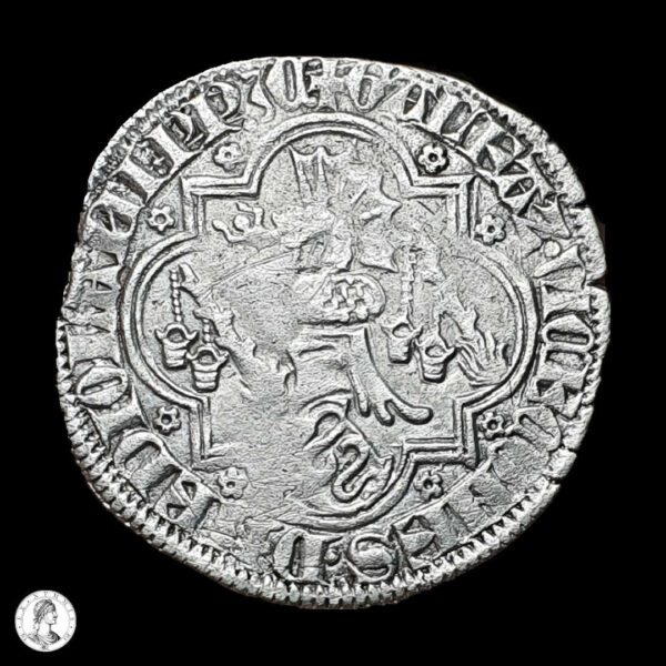 012634a Pavía Galeazzo II Visconti (1359-1378) 1359/78 Grosso