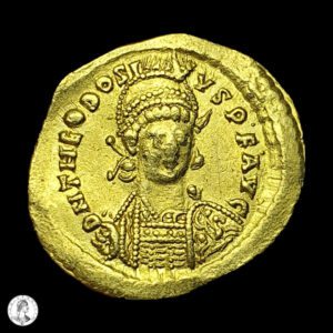 Imperio Romano De Oriente Teodosio II (402-450 D.C.) Sólido