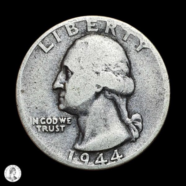 000254a Estados Unidos 1944 1/4 Dólar