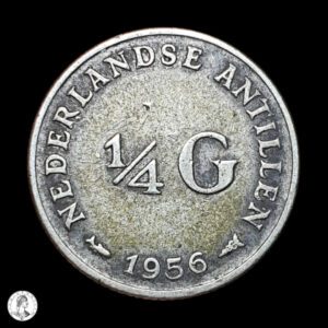 Antillas Neerlandesas Juliana (1948-1980) 1956 ¼ Florines