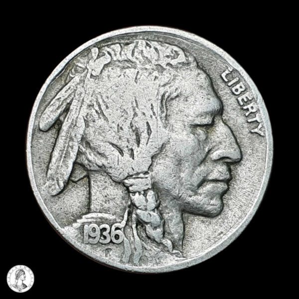 000957a Estados Unidos 1936 5 Centavos