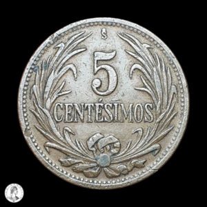 Uruguay 1944 5 Centésimos