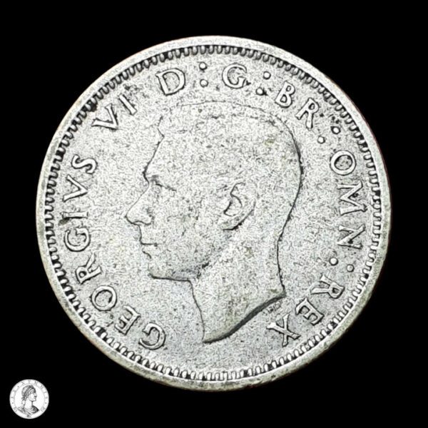 002412a Reino Unido Jorge VI (1936-1952) 1938 6 Peniques