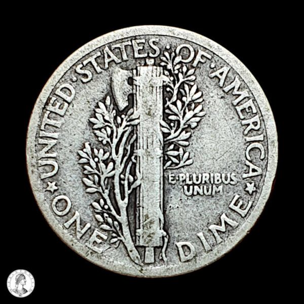 002499r Estados Unidos 1918 1 Dime
