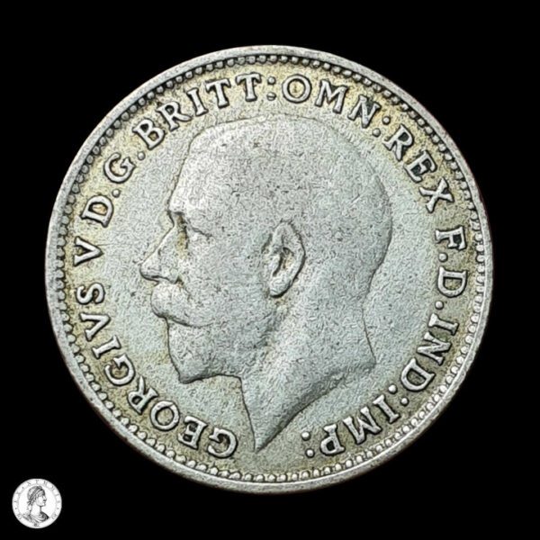 002502a Reino Unido Jorge V (1910-1936) 1921 3 Peniques