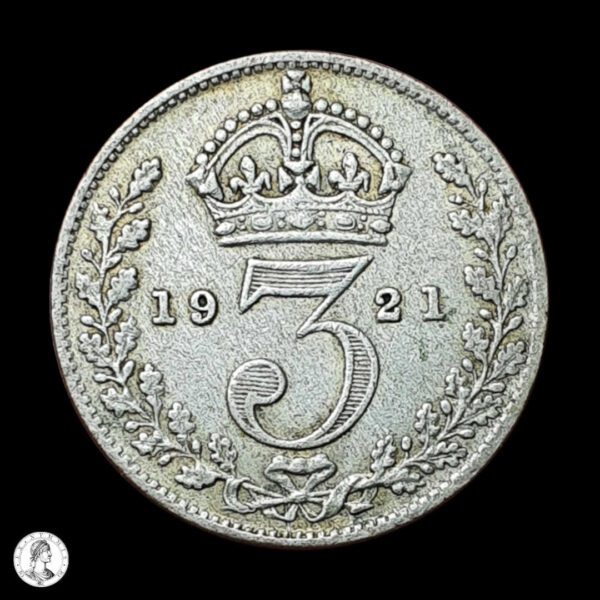 002502r Reino Unido Jorge V (1910-1936) 1921 3 Peniques