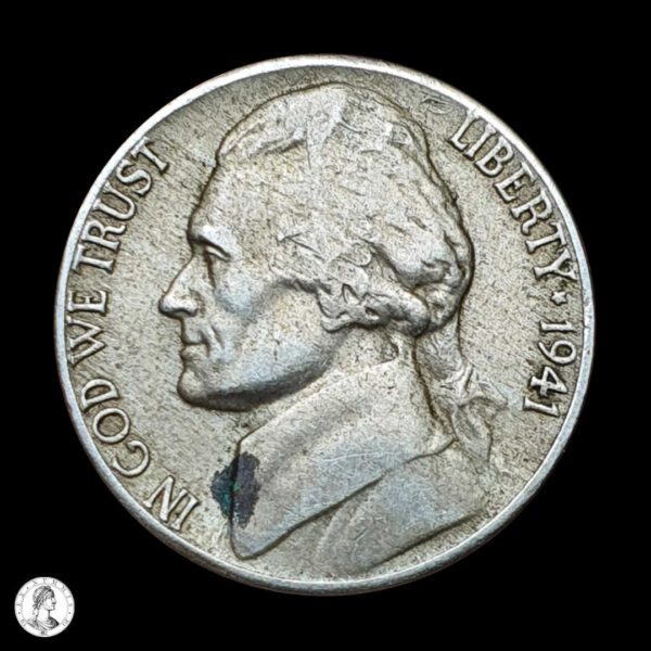 004188a Estados Unidos 1941 5 Centavos
