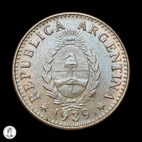 Argentina 1939 1 Centavo