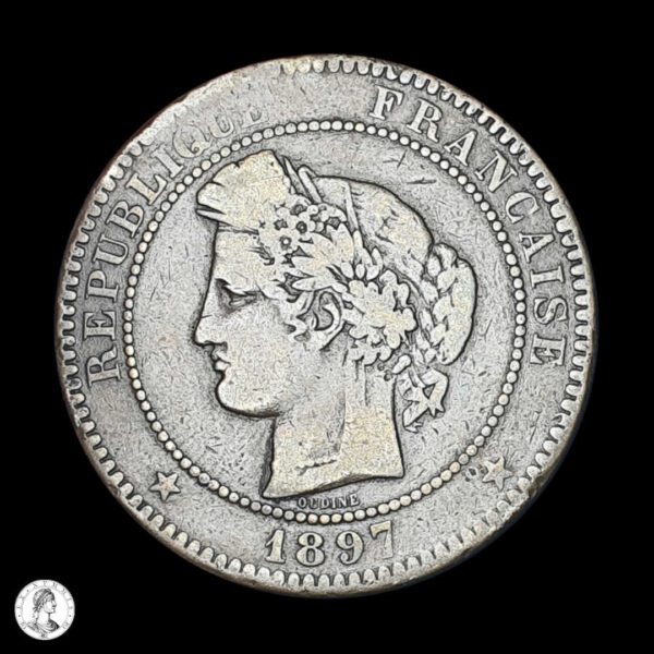 Francia 1897 10 Céntimos