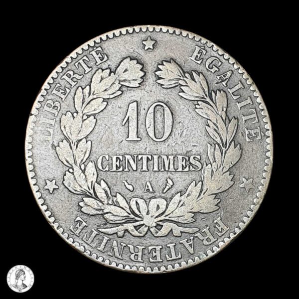 Francia 1897 10 Céntimos