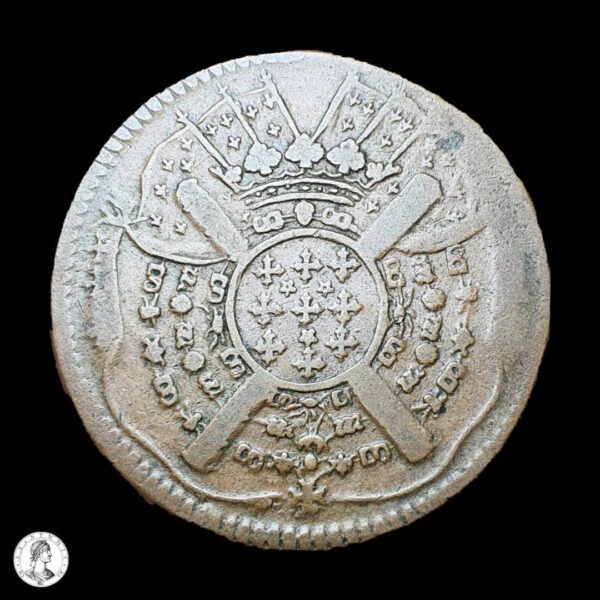 006807a Lille Luis XIV (1643-1715) 1708 20 soles