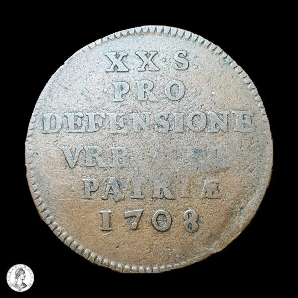 006807r Lille Luis XIV (1643-1715) 1708 20 soles