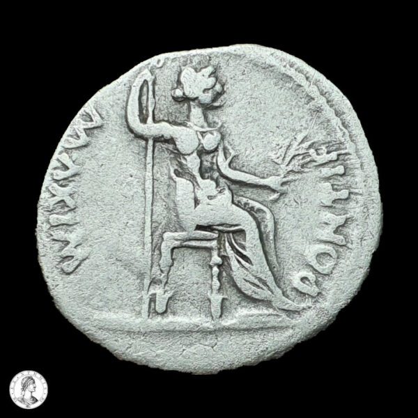 011816r Imperio Romano Tiberio (14-37 D.C.) Denario