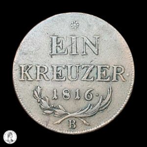 Austria Francisco I (1804-1835) 1816 B 1 Kreuzer