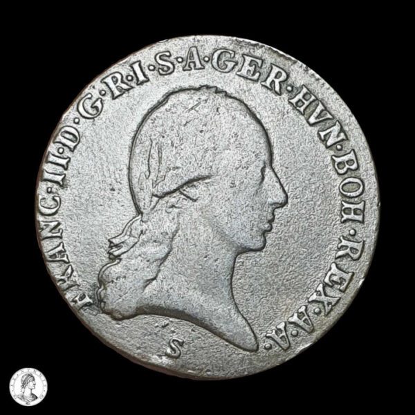 012422a Austria Francisco II (1792-1806) 1800 S 3 Kreuzer