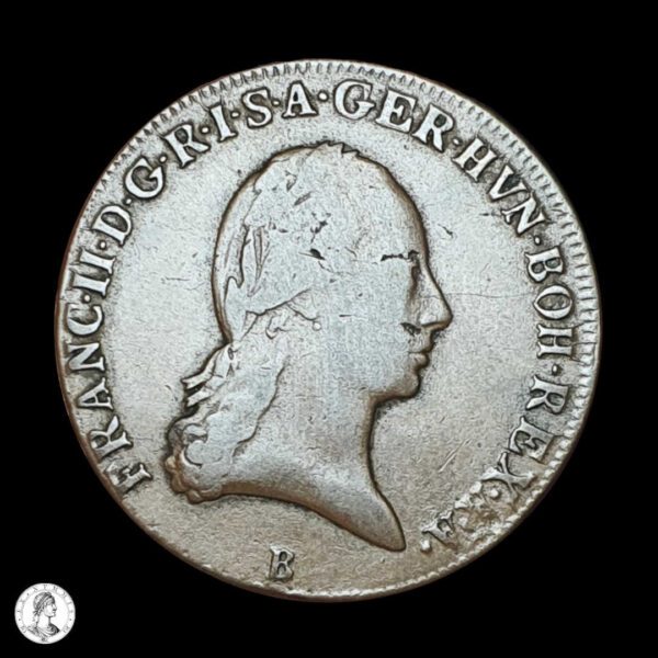 012423a Austria Francisco II (1792-1806) 1800 B 3 Kreuzer