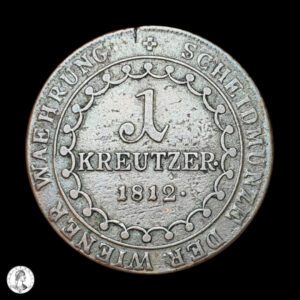 Austria Francisco I (1804-1835) 1812 B 1 Kreuzer