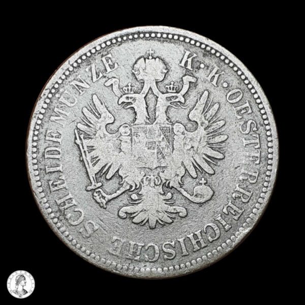 012425a Austria Francisco José I (1848-1916) 1861 B 4 Kreuzer