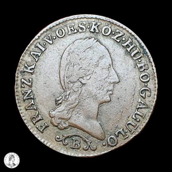 Austria Francisco I (1804-1835) 1812 B 1/4 Kreuzer