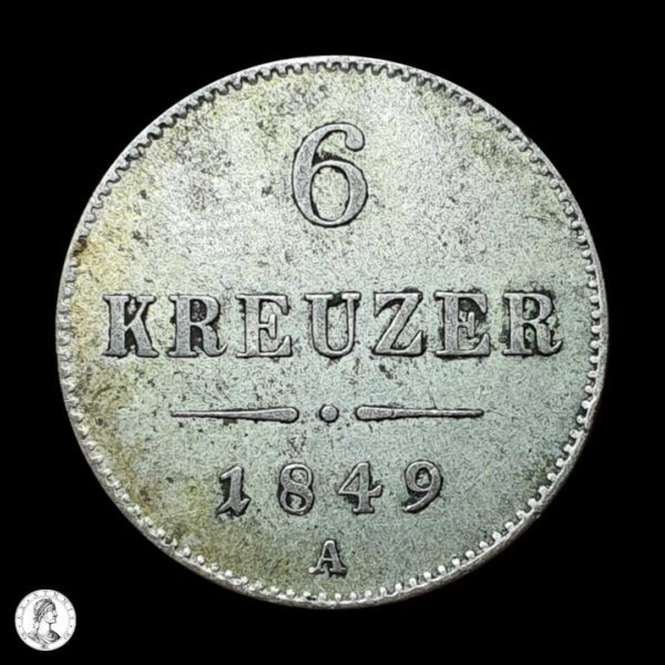 012429r Austria Francisco José I (1848-1916) 1849 A 6 Kreuzer