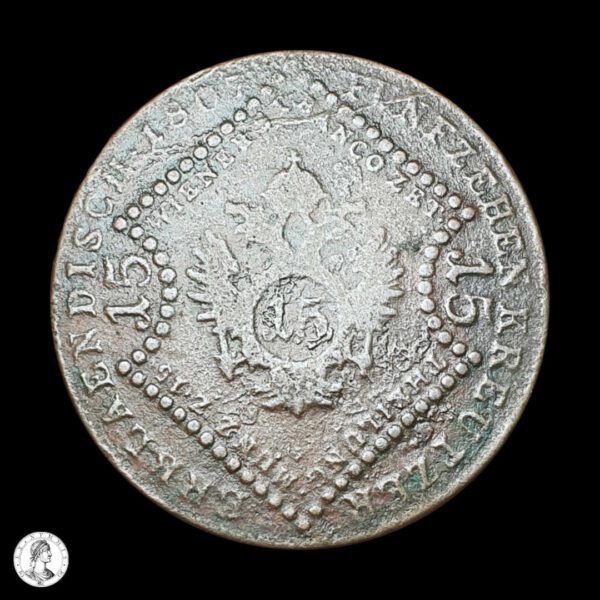 012433r Austria Francisco I (1804-1835) 1807 A 15 Kreuzer