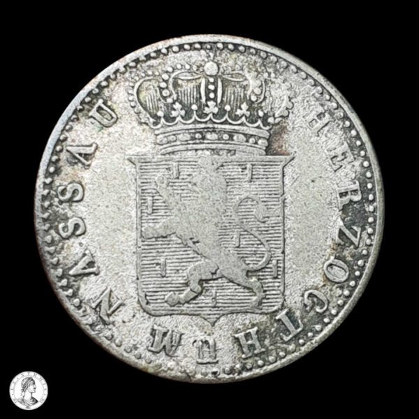 012442a Nassau Guillermo (1816-1839) 1839 6 Kreuzer