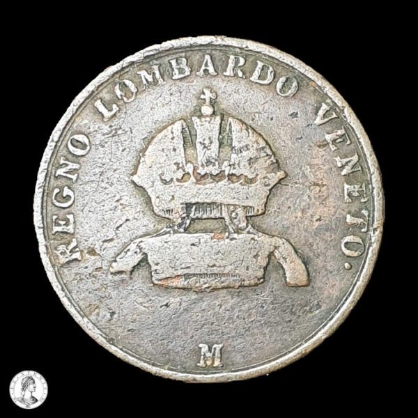 012534a Lombardía Y Venecia Francisco José I (1848-1916) 3 Centésimos