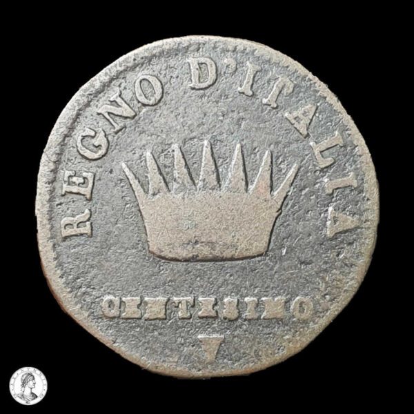 Reino De Napoleón I (1805-1814) 1808 V 1 Centésimo