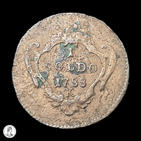 012546r Gorizia José II (1780-1790) 1788 K 1 Soldo