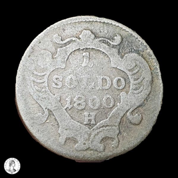 012548r Gorizia Francisco II (1792-1804) 1800 H 1 Soldo