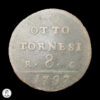 Nápoles Fernando IV (1759-1816) 1797 8 Tornesi