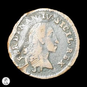 Nápoles Fernando IV (1759-1816) 1791 6 Tornese