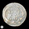 Nápoles Fernando IV (1759-1816) 1791 6 Tornese